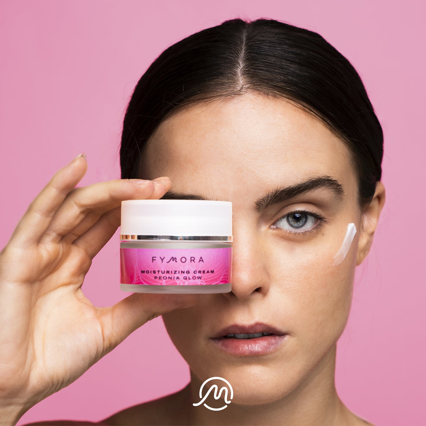 Fymora Skincare - Crema viso idratante Peonia Glow