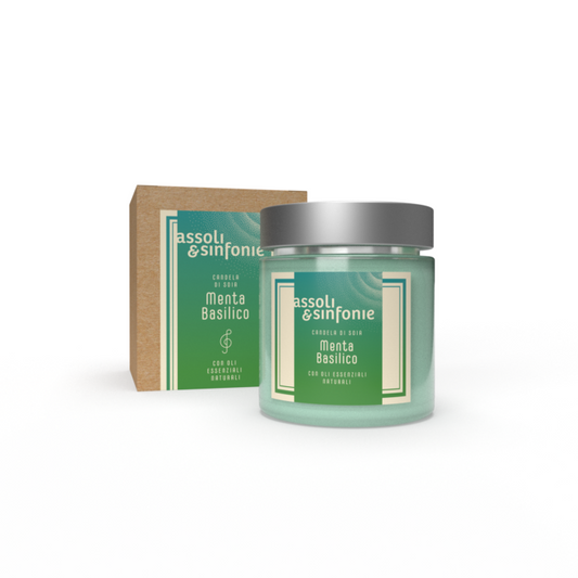 Bioteko Cosmetica - Candela Ambiente Menta e Basilico 200gr