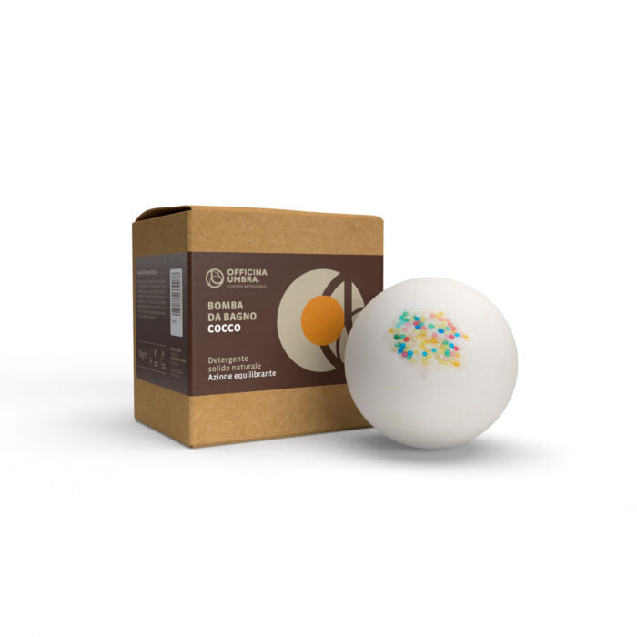 Bioteko Cosmetica - Bomba da bagno al cocco – azione equilibrante 100gr