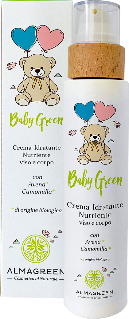 Almagreen - MOISTURIZING BABY FACE AND BODY CREAM