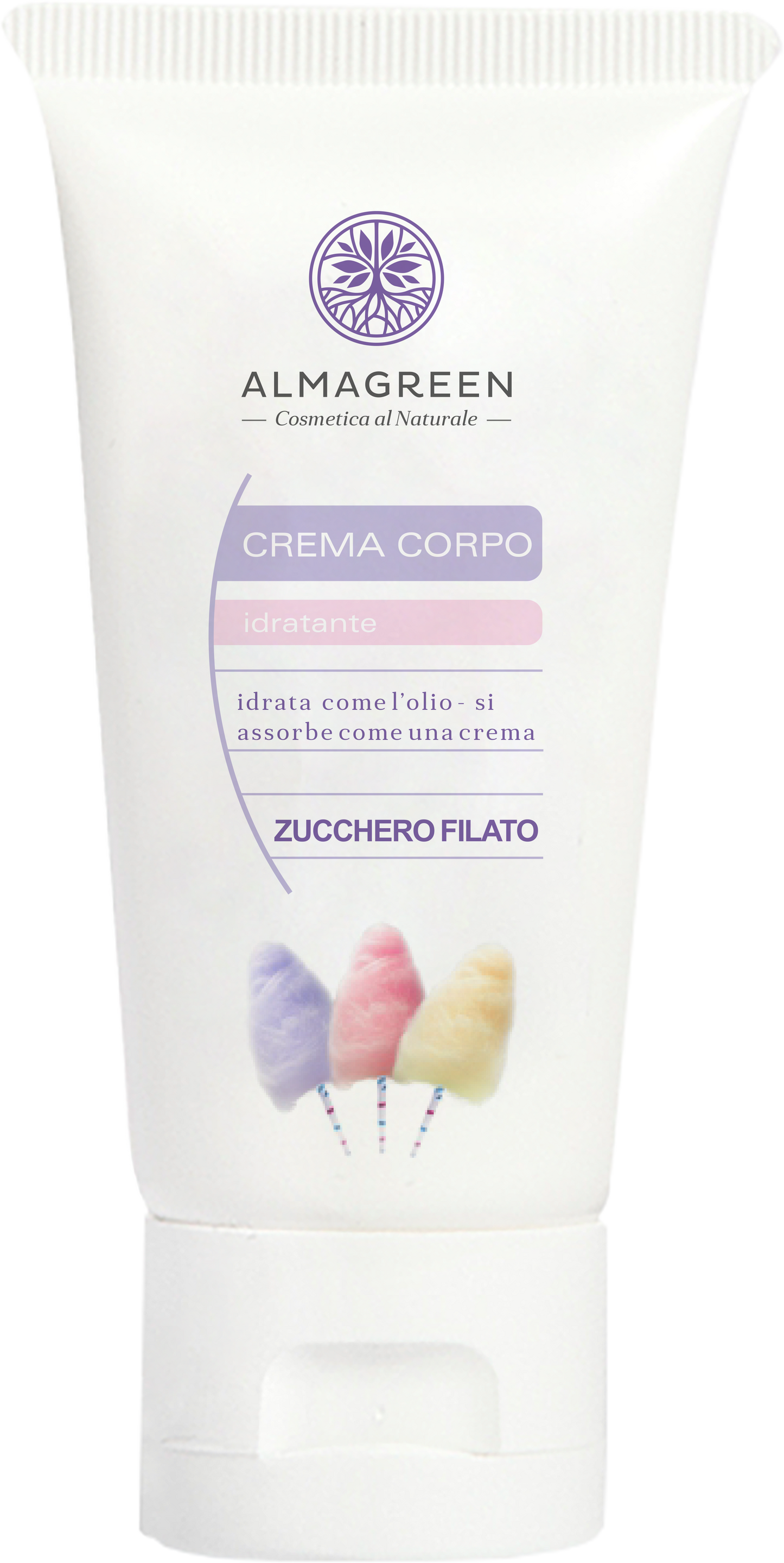Almagreen - RELAXING SOFT CANDY COTTON MOISTURIZING CREAM