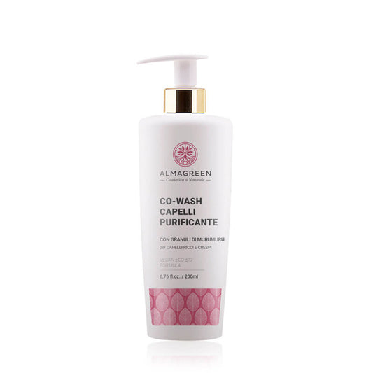 Almagreen - CO-WASH CAPELLI PURIFICANTE CON GRANULI DI MURUMURU