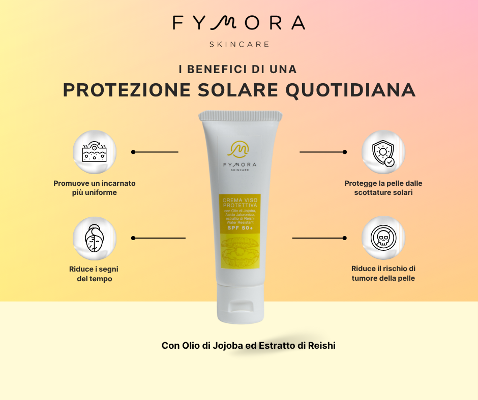 Fymora Skincare - LATTE SOLARE VISO SPF 50 - 50ml