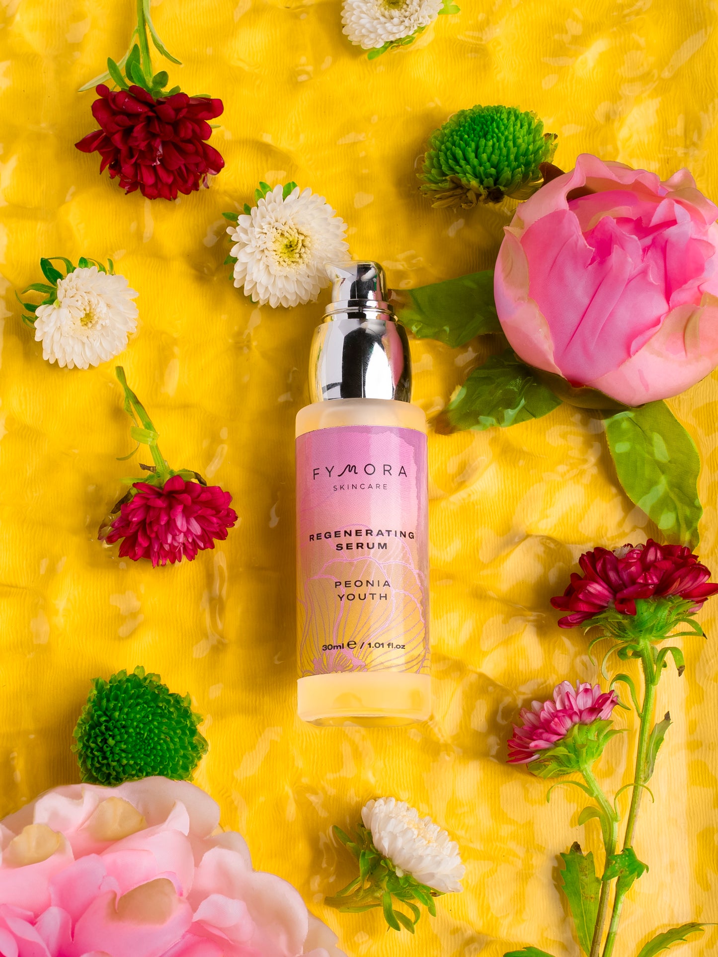 Fymora Skincare - Siero rigenerante Peonia Youth