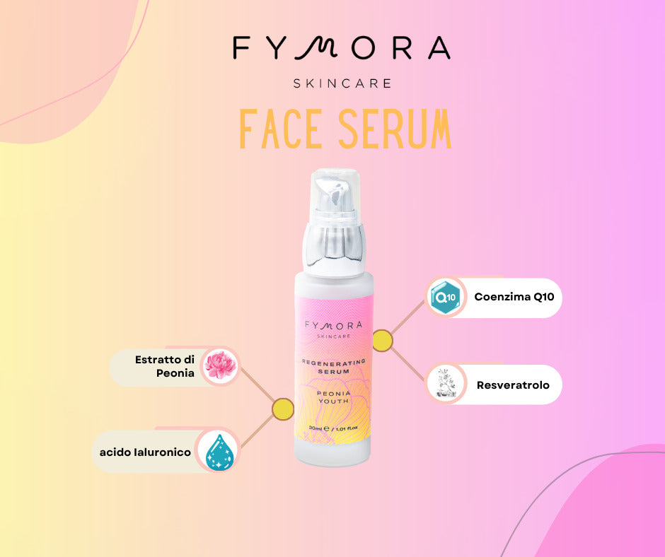 Fymora Skincare - Siero rigenerante Peonia Youth