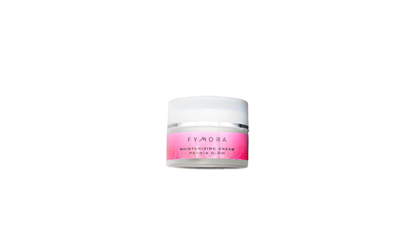 Fymora Skincare - Crema viso idratante Peonia Glow
