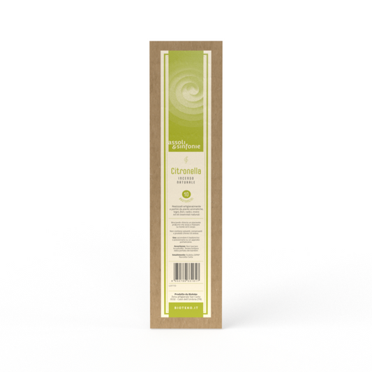 Bioteko Cosmetica - Incenso Citronella pacchetto 10