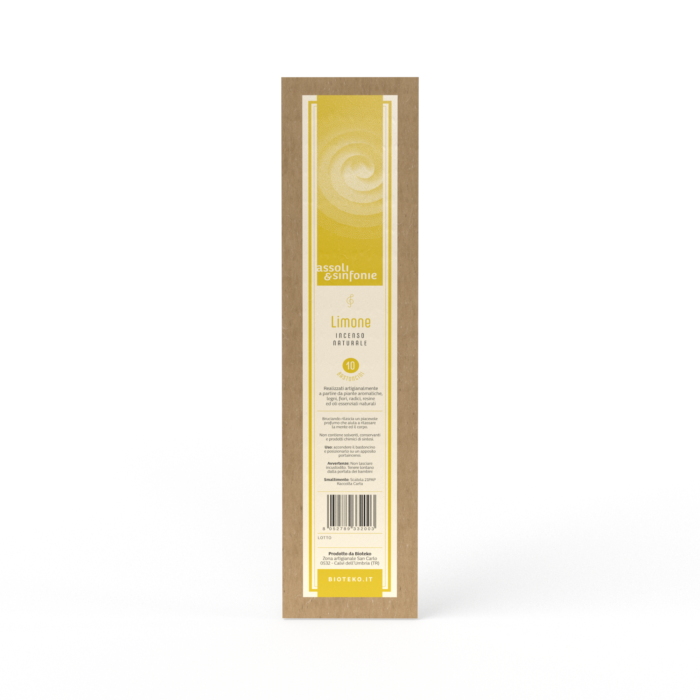 Bioteko Cosmetics - Lemon Incense Pack 10