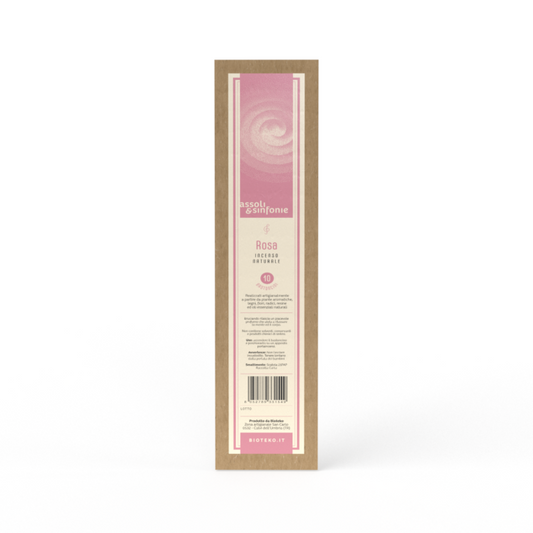 Bioteko Cosmetica - Incenso Rosa pacchetto da 10