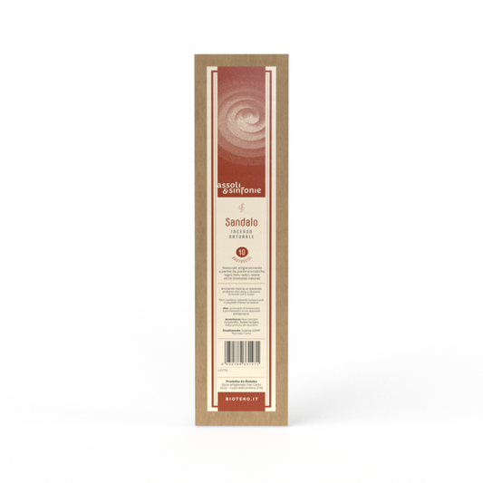 Bioteko Cosmetica - Incenso al Sandalo pacchetto da 10