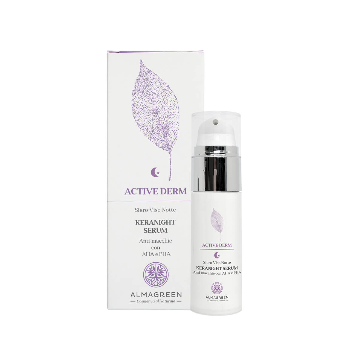 Almagreen - KERANIGHT SERUM – SIERO VISO NOTTE ANTI-MACCHIE AHA E PHA