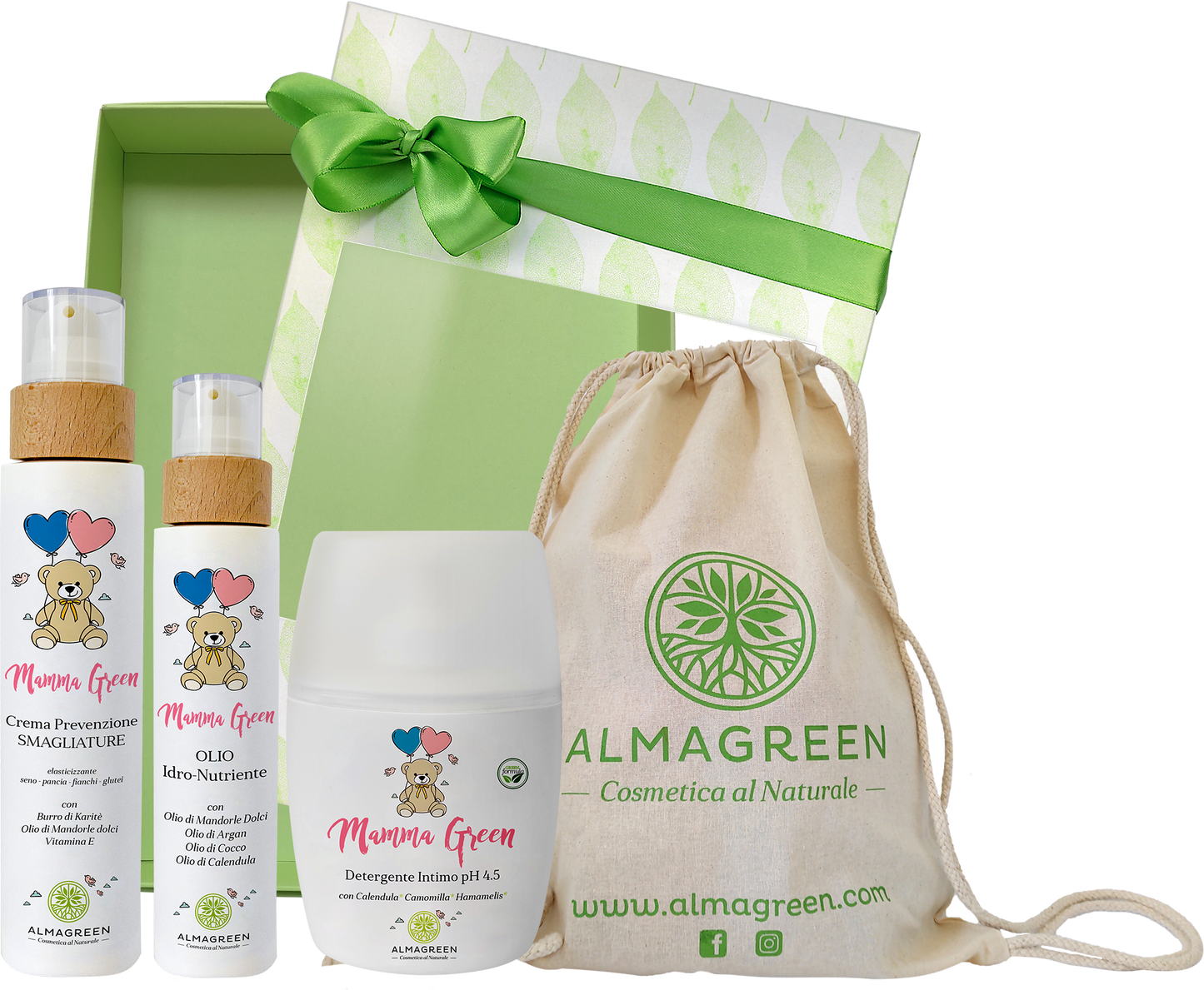 Almagreen - CONFEZIONE REGALO: PREGNACY BOX