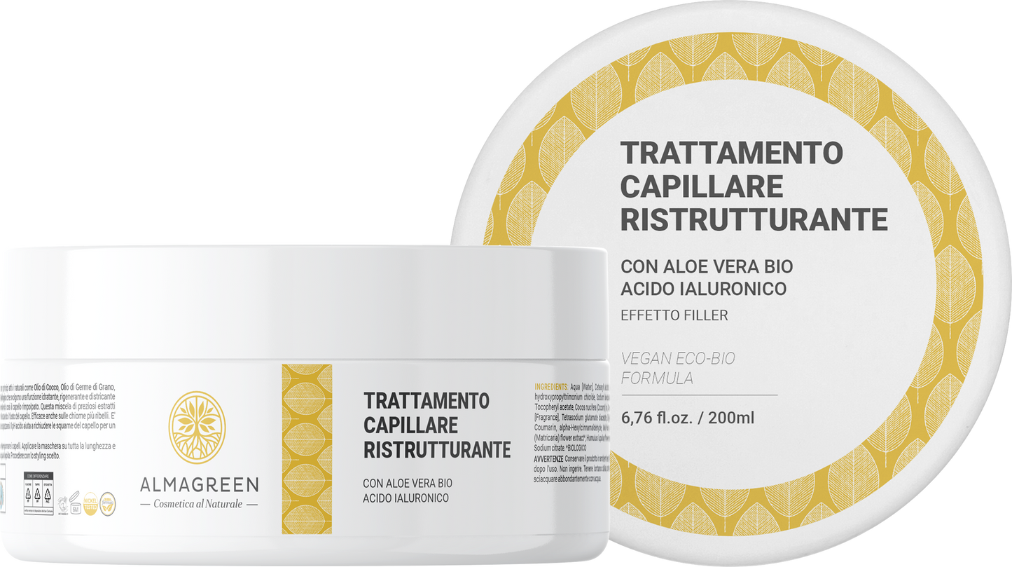 Almagreen - RESTRUCTURING HAIR TREATMENT FILLER EFFECT