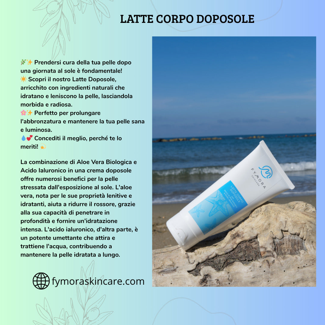 Fymora Skincare - LATTE DOPO SOLE CORPO 200ml