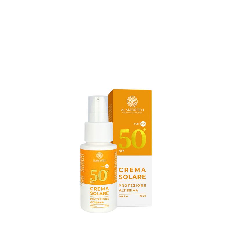 Almagreen - HIGH PROTECTION SUN CREAM SPF 50+ FACE
