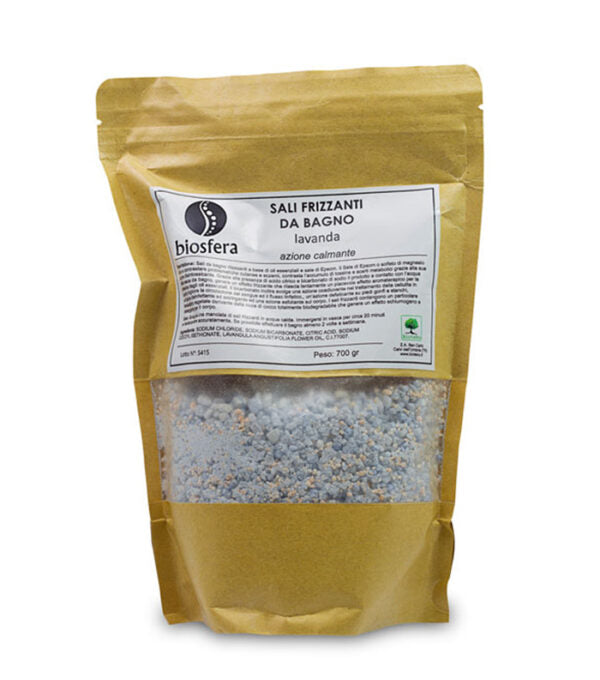 Bioteko Cosmetica - Sali da bagno frizzanti Lavanda 500gr
