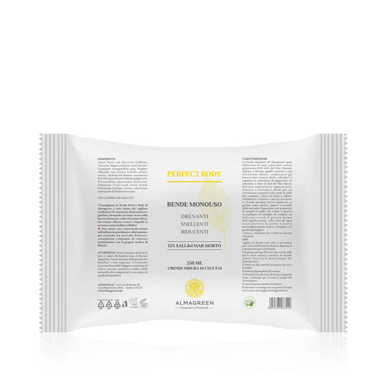 Almagreen - DISPOSABLE DRAINING ANTI-CELLULITE BANDAGES "new product"