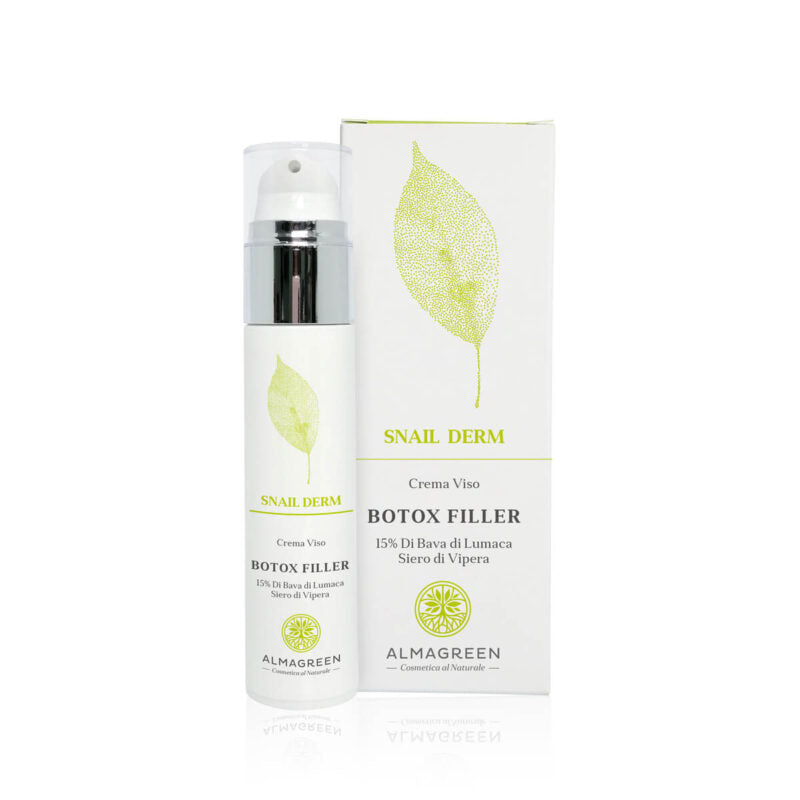 Almagreen - CREMA BOTOX FILLER CON BAVA DI LUMACA E SIERO DI VIPERA "nuovo prodotto"