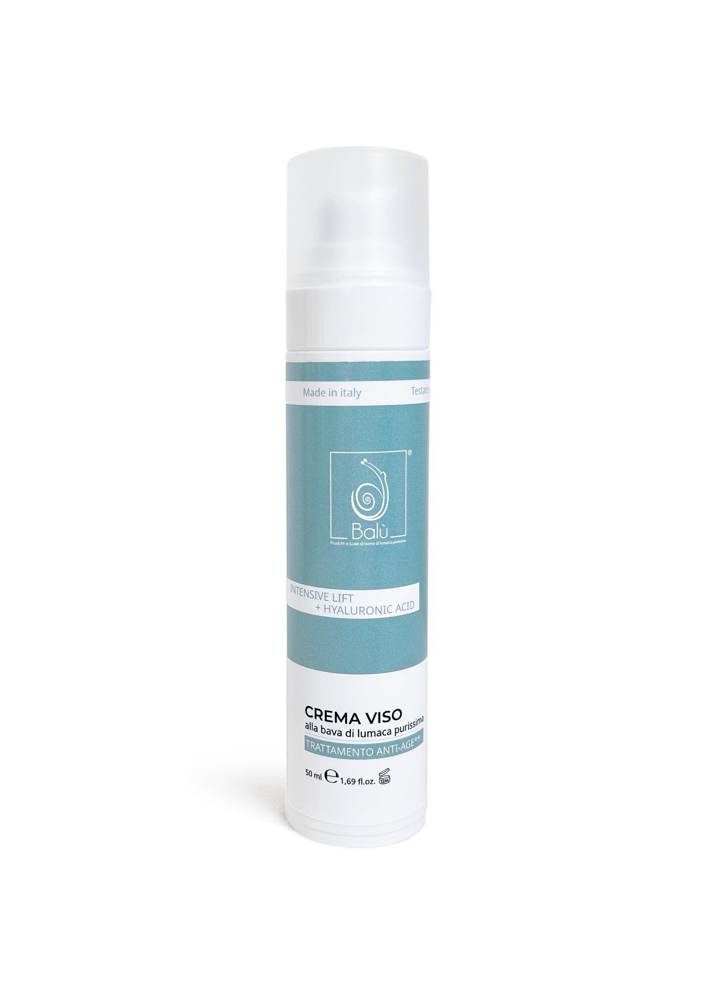 Balù Cosmetics - INTENSIVE LIFT+ FACE CREAM WITH PURE SNAIL SLIME AND HYALURONIC ACID