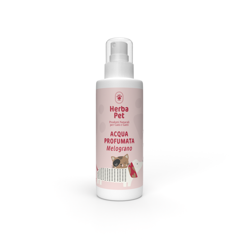Bioteko Cosmetica - HerbaPet: Cosmetici per Cani e Gatti Acqua profumata Melograno – Alcool Free 100ml