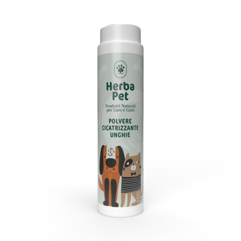 Bioteko Cosmetica - HerbaPet: Cosmetici per Cani e Gatti Polvere Cicatrizzante Unghie 100gr