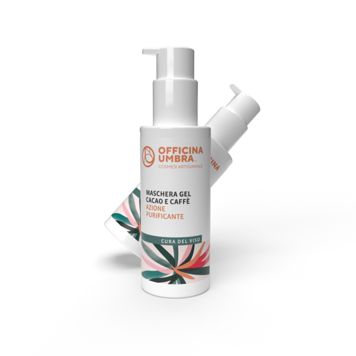 Bioteko Cosmetica - Maschera viso gel cacao e caffè 100ml