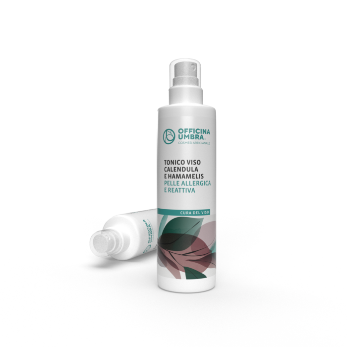 Bioteko Cosmetica - Tonico viso pelle allergica e reattiva Calendula ed Hamamelis 200ml