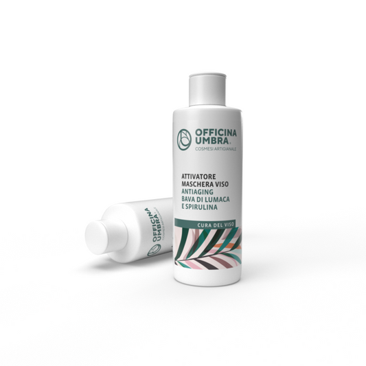 Bioteko Cosmetica - Attivatore + Maschera antiaging Bava di Lumaca e Spirulina 100ml