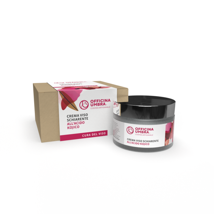 Bioteko Cosmetica - Crema Viso Schiarente all’Acido Kojico per pelle con Macchie 50ml