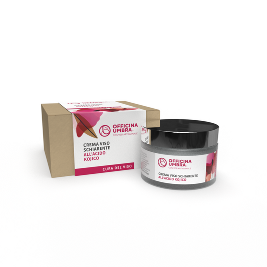 Bioteko Cosmetica - Crema Viso Schiarente all’Acido Kojico per pelle con Macchie 50ml