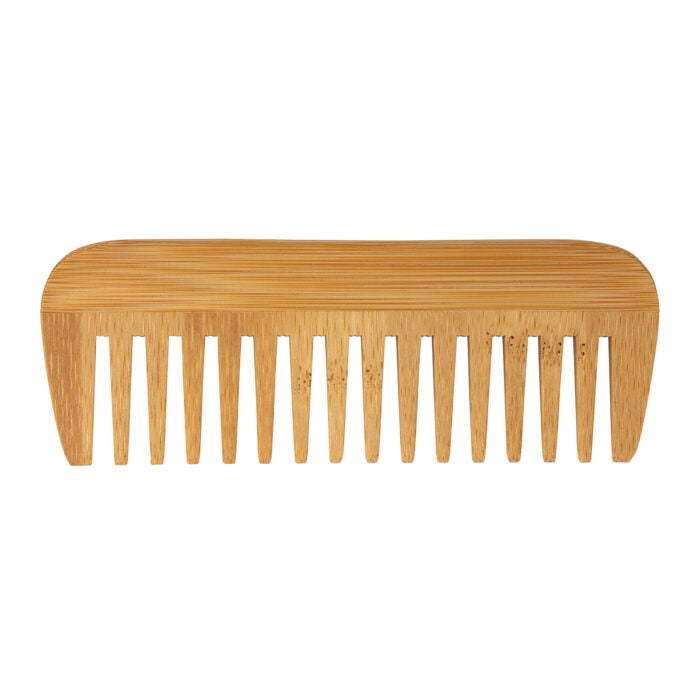 Bioteko Cosmetics - Wooden hair comb with wide teeth