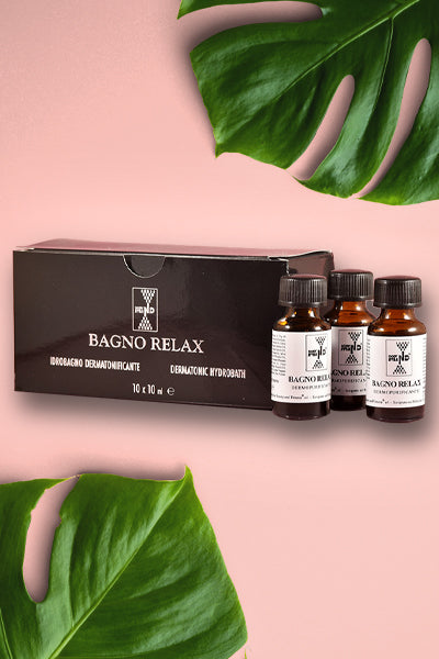 Body Mind Cosmetics - RELAXING HYDRO BATH DERMOTONIFYING – WITH NATURAL ACTIVE INGREDIENTS - ML 10x10