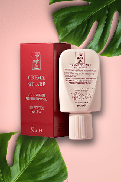 Body Mind Cosmetics - SUN CREAM WITH NATURAL ACTIVE INGREDIENTS High Protection, SPF 30 - ML 50