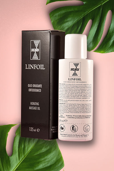 Body Mind Cosmetics - LINFOIL OLIO IDRATANTE ORTODERMICO – PRODOTTO 100% VEGETALE - ML 125