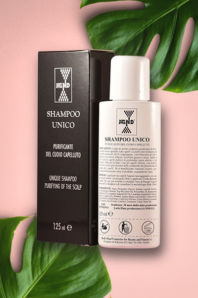 Body Mind Cosmetics - UNIQUE SHAMPOO WITH PRESERVATIVES AND NATURAL ACTIVE INGREDIENTS - ML 125