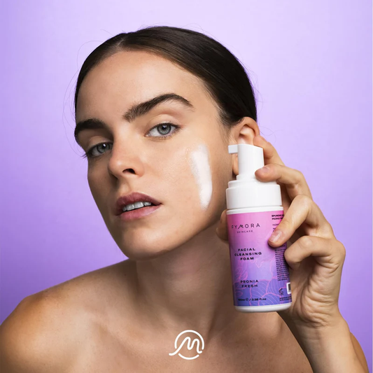 Fymora Skincare - Mousse Detergente Peonia Fresh