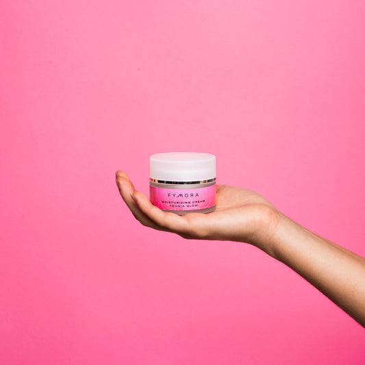 Fymora Skincare - Crema viso idratante Peonia Glow