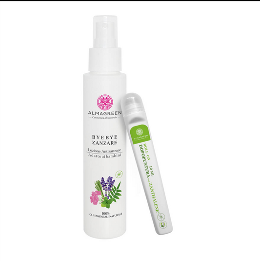 Almagreen KIT LOZIONE E ROLL-ON BIO – BYE BYE ZANZARE