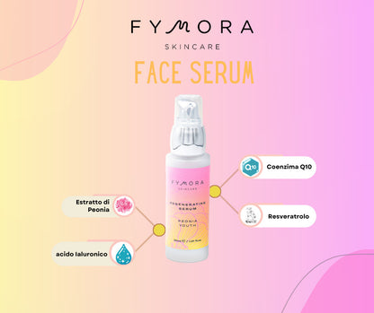 Fymora Skincare - Siero rigenerante Peonia Youth