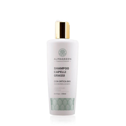 Almagreen - SHAMPOO CAPELLI GRASSI SEBONORMALIZZANTE