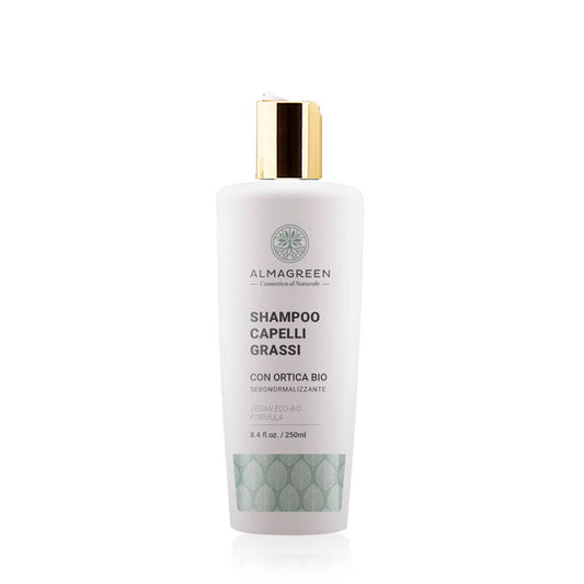 Almagreen - SHAMPOO CAPELLI GRASSI SEBONORMALIZZANTE