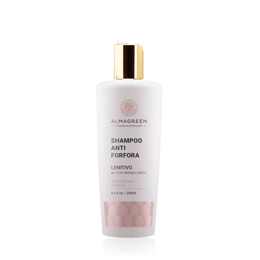 Almagreen - SHAMPOO LENITIVO ANTIFORFORA CUTE GRASSA E SECCA