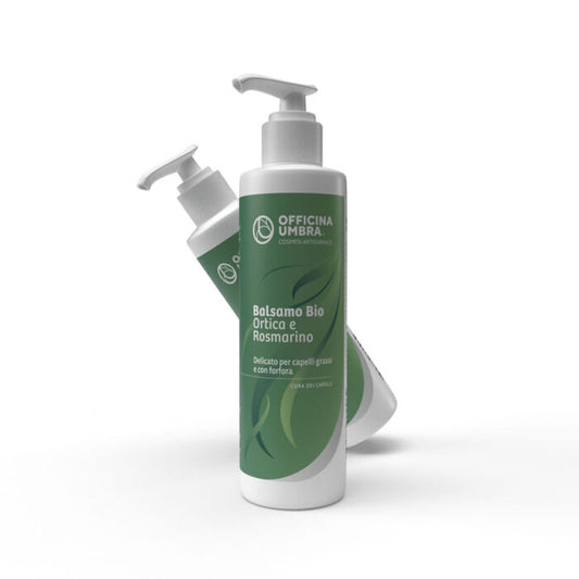Bioteko Cosmetica - Balsamo ortica e rosmarino per capelli grassi 200ml