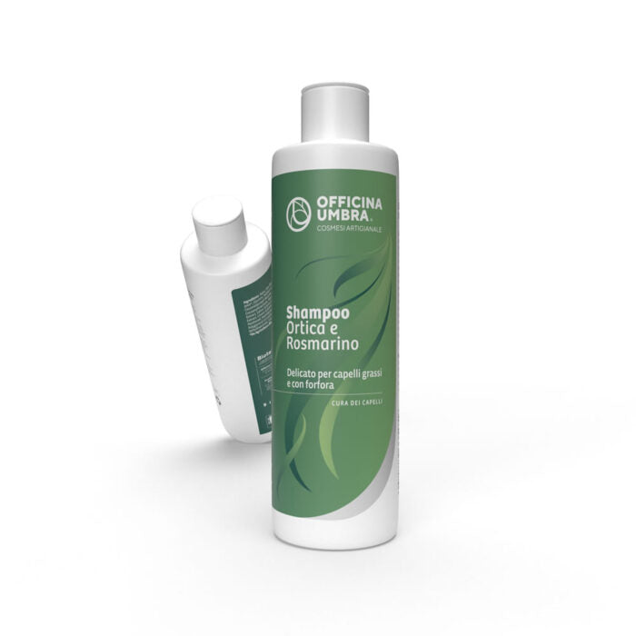 Bioteko Cosmetica - Shampoo antiforfora ortica e rosmarino per capelli grassi 200ml
