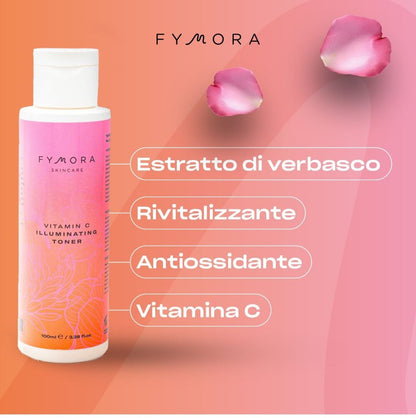 Fymora Skincare -Tonico illuminante alla vitamina C